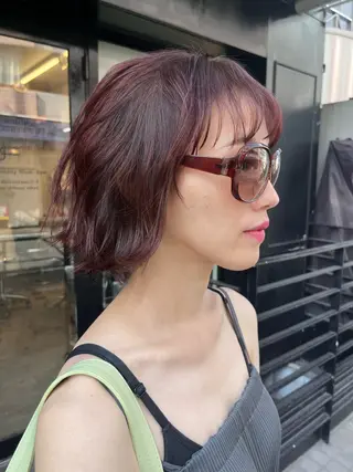カラー Nakano Hajimeのヘアスタイル