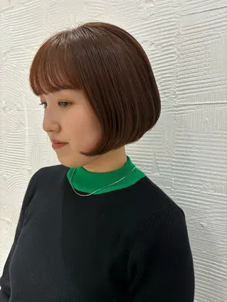 ショート カラー 杉水 葉月のヘアスタイル