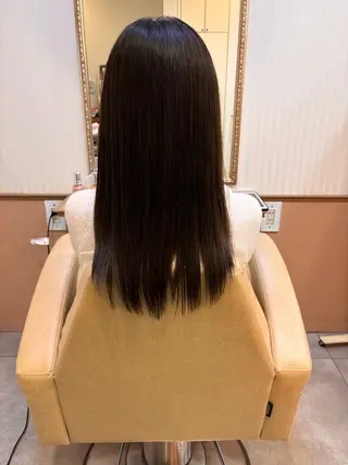 ロング 吉井 愛のヘアスタイル