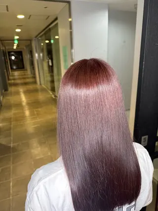 カラー 奥田 星来のヘアスタイル