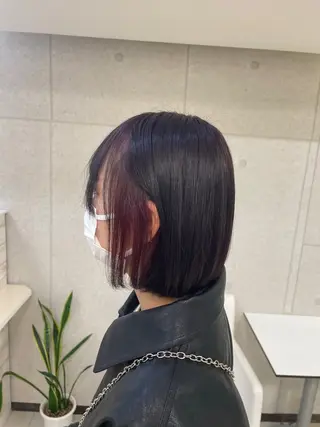 ショート カラー ヘアアレンジ XANADU上野店 🐼ﾖｺﾊｼのヘアスタイル
