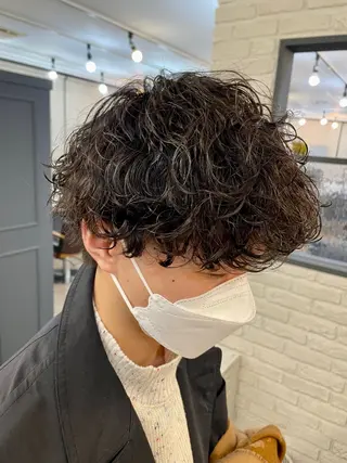パーマ メンズ 【マンツーマン接客】 ✂︎🟡酒井司🟡のヘアスタイル
