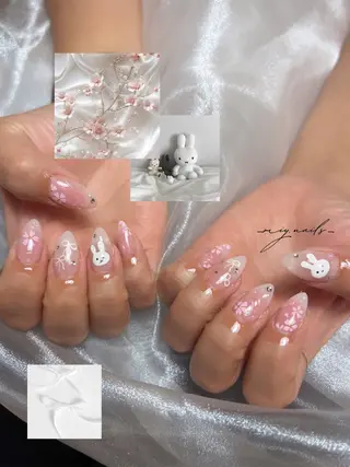 セミロング Fairy tail / miyukaのネイルデザイン