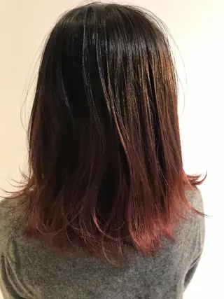 ミディアム 【似合わせカット】 松尾一気のヘアスタイル