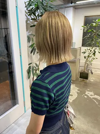 ショート 似合わせボブ🤍 女性らしさのあるヘアのヘアスタイル