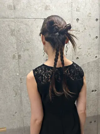 ロング Tabata Hikaruのヘアスタイル