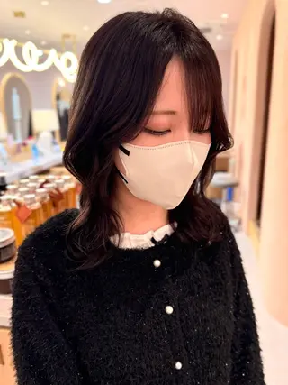 ロング カラー ヘアアレンジ merc.☘️平岩 那月のヘアスタイル