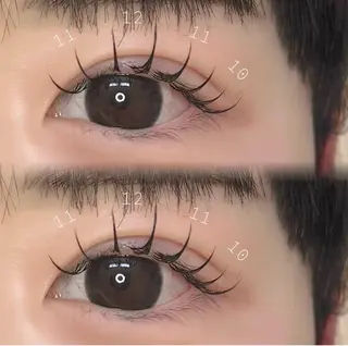 マツエク・マツパ Lowen 野原のマツエク・マツパデザイン