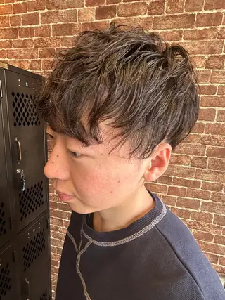 ショート メンズ 久木原 ゆりのヘアスタイル