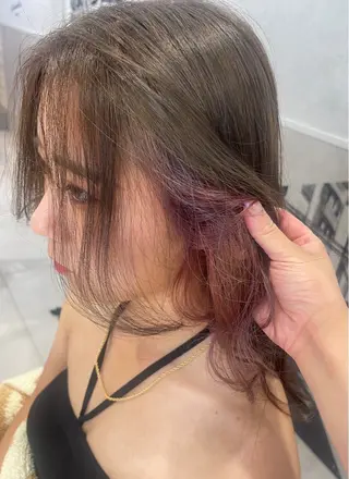 カラー karin/ ボブ♡レイヤー♡のヘアスタイル