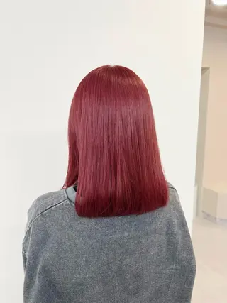 ミディアム カラー ブリーチカラー🦋‪ 田中さくらのヘアスタイル