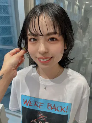 ショート ウルフカット/吉村 桃子のヘアスタイル