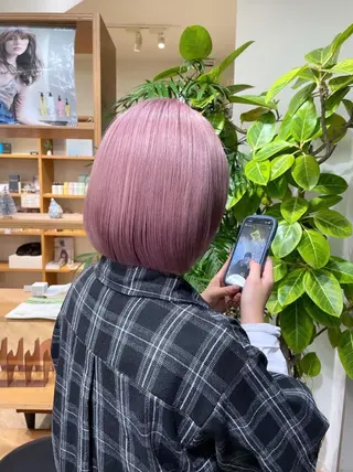 ショート カラー MARLE 布施店のヘアスタイル