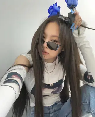 ロング カラー ヘアアレンジ 古賀 侑磨のヘアスタイル