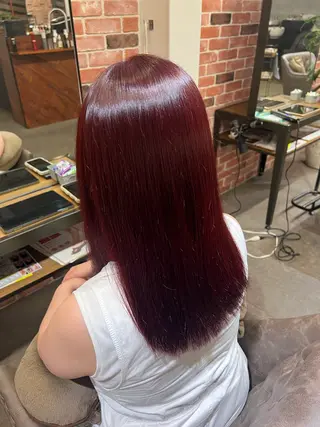 ミディアム カラー Rico /透明感カラー💎のヘアスタイル