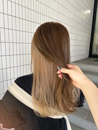 ロング 宇野愛華∕ パーマスタイルのヘアスタイル