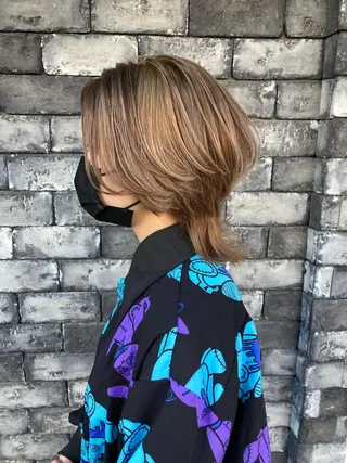 ショート カラー ✂️似合わせの魔術師 石田一樹✂️のヘアスタイル