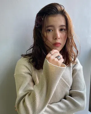 ミディアム ヘアアレンジ 当日予約大歓迎💗 依田瑞希のヘアスタイル