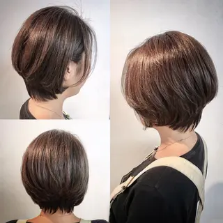 ショート カラー 平田 健一のヘアスタイル