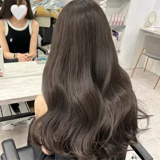ロング カラー 透明感カラー 古山 結季🌙🖤のヘアスタイル