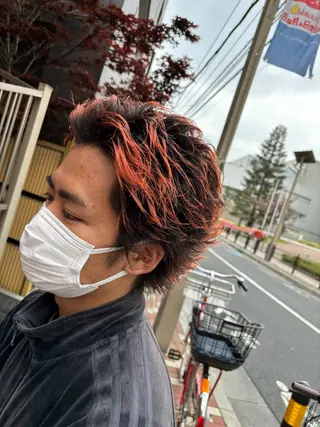 カラー メンズ ヒロキ/メンズカット ・カラーモデル募集中のヘアスタイル