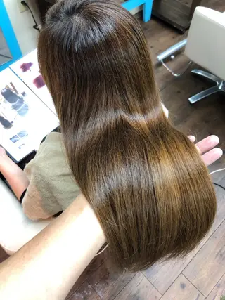 ロング 中野 大士のヘアスタイル