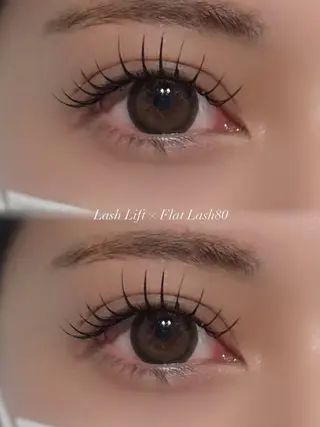 マツエク・マツパ CreBiA かえで❤️❤️のマツエク・マツパデザイン