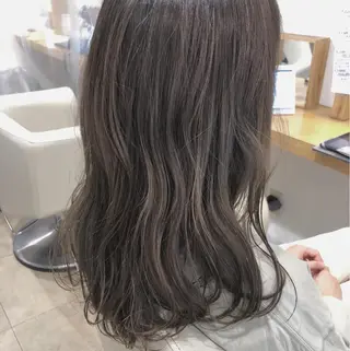 セミロング カラー 髪質改善とカラー特化 ✨Hito.nowaのヘアスタイル
