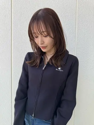 ミディアム 髪質改善/ボブ/韓国 レイヤー💫あらいのヘアスタイル