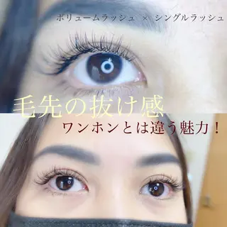 マツエク・マツパ 束感マツエクが人気✩ sachiのマツエク・マツパデザイン
