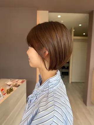 ショート Lien.テラダ 各務原スタイリストのヘアスタイル