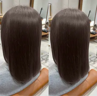 カラー 似合わせ艶カラー /かなとのヘアスタイル