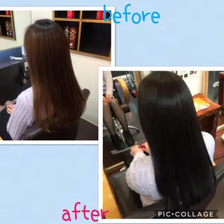 カラー 藤本 麻衣のヘアスタイル