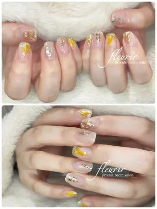 ネイル フルリール 【プライベートサロンのネイルデザイン
