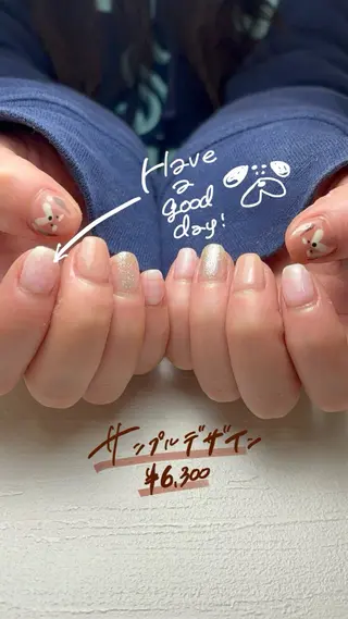 ネイル Qmu nail まりなのネイルデザイン