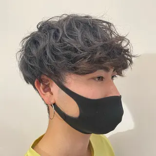 ショート パーマ メンズ メンズカットパーマ ✂️ JOYAのヘアスタイル