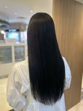 ロング カラー 縮毛矯正/髪質改善/ 艶髪ササキナツミのヘアスタイル