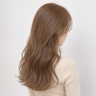 セミロング 🌿透き通るツヤ髪× 縮毛矯正✂︎戸祭　伶のヘアスタイル