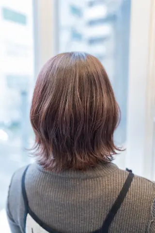 ミディアム カラー Lazo/ 原弥和子のヘアスタイル