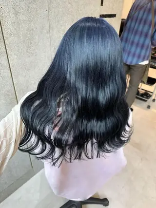 セミロング カラー 髪質改善ケア🤍小川 友香のヘアスタイル