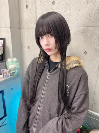 カラー ブリーチ難民の救世主 サロンINK.渋谷のヘアスタイル