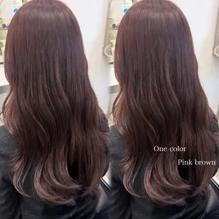ロング カラー 韓国ヘア🇰🇷 HINAのマツエク・マツパデザイン