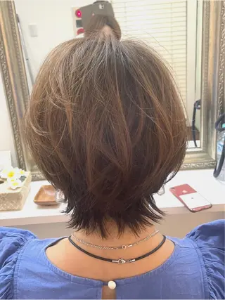 ショート 🌈elua yukaのヘアスタイル