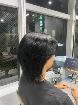 カラー 大関 星翔のヘアスタイル