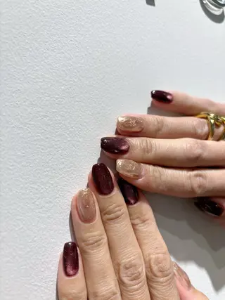 ネイル kanell（カネル）/所属・kanell⭐︎ ニュアンスネイルのネイルデザイン