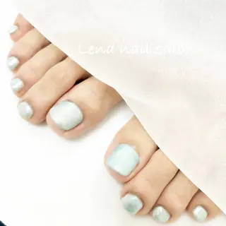 ネイル 自爪育成ネイルケア Lena  nailのネイルデザイン