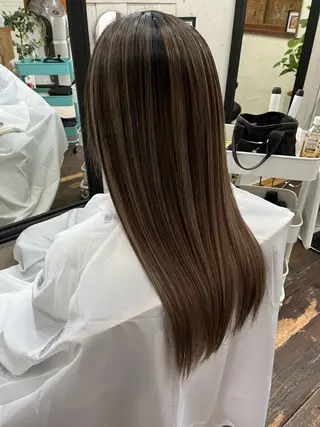 ロング 紙屋 隼人のヘアスタイル