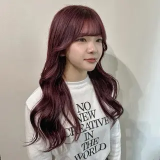 ロング カラー モテhair♡.* マツエク/さくら🍨のマツエク・マツパデザイン