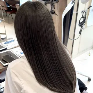 ロング カラー 韓国ヘア🇰🇷× 髪質改善🫧テルのヘアスタイル