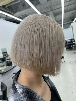 カラー 名古屋栄/ 複雑履歴   リカのヘアスタイル
